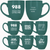 Teal Stoneware Mug