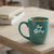 Teal Stoneware Mug