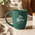 Teal Stoneware Mug