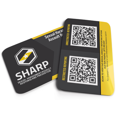 SHARP Reporting Wallet Card