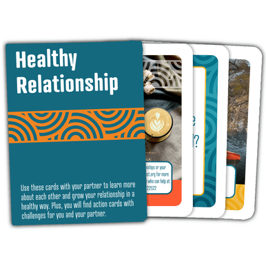 Healthy Relationship Deck of Cards