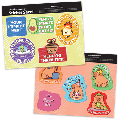 Stuck on Self-Care Decal Sheet