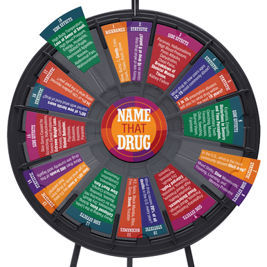 Large Drug Wheel.pdf Name That Drug Large Wheel Graphics Only