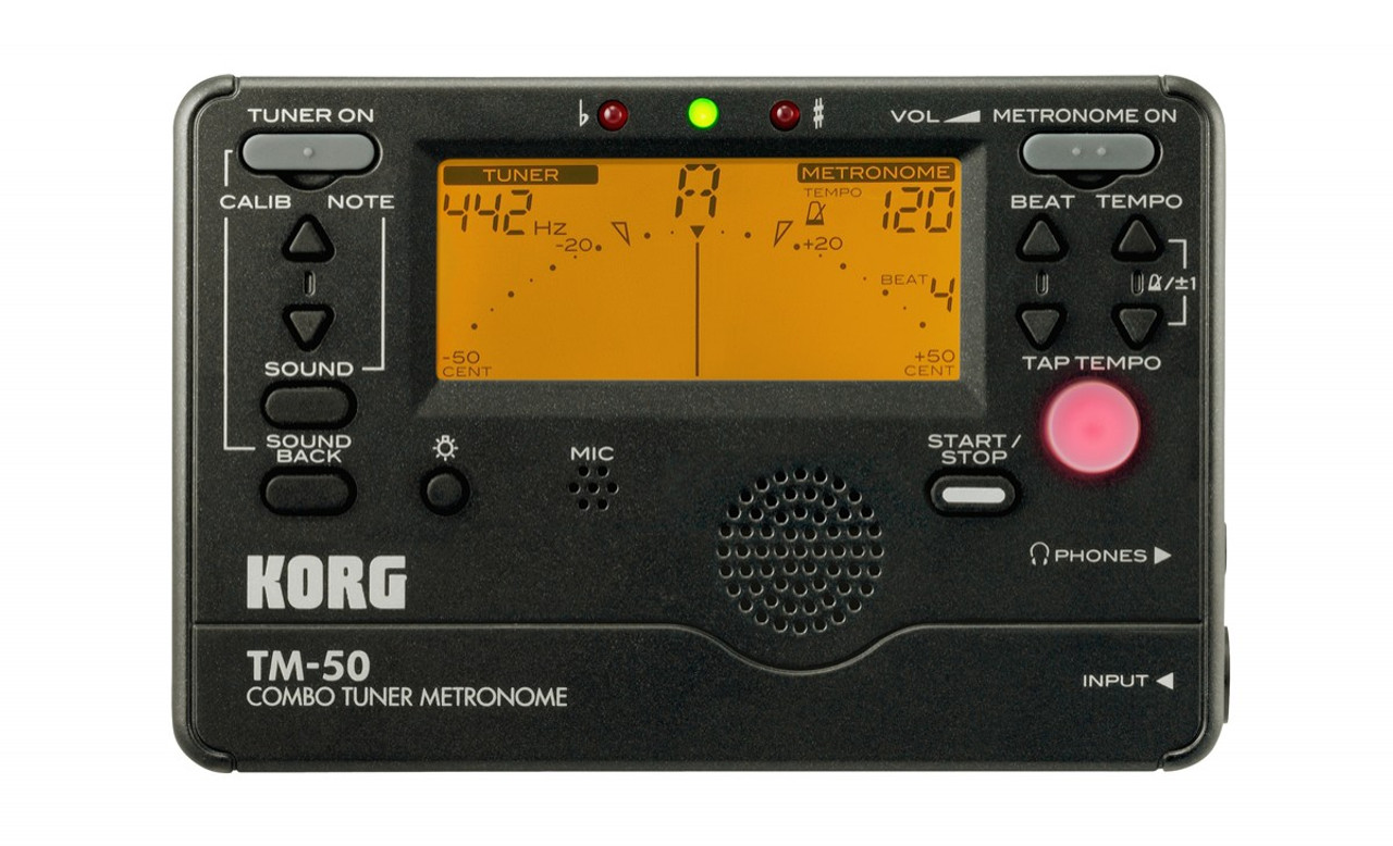 KORG TM-60 Combo Tuner Metronome - Chromatic - The Oboe Shop