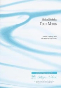 Berkeley, Michael: Three Moods for Oboe