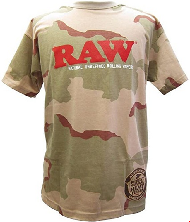 Raw T-shirt Camo XXL