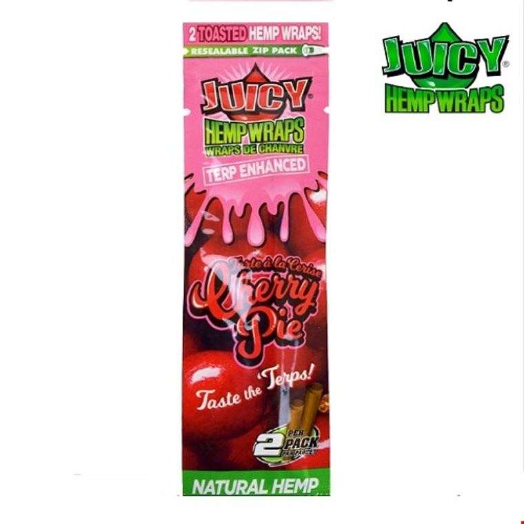 Juicy Hemp Wraps Cherry Pie