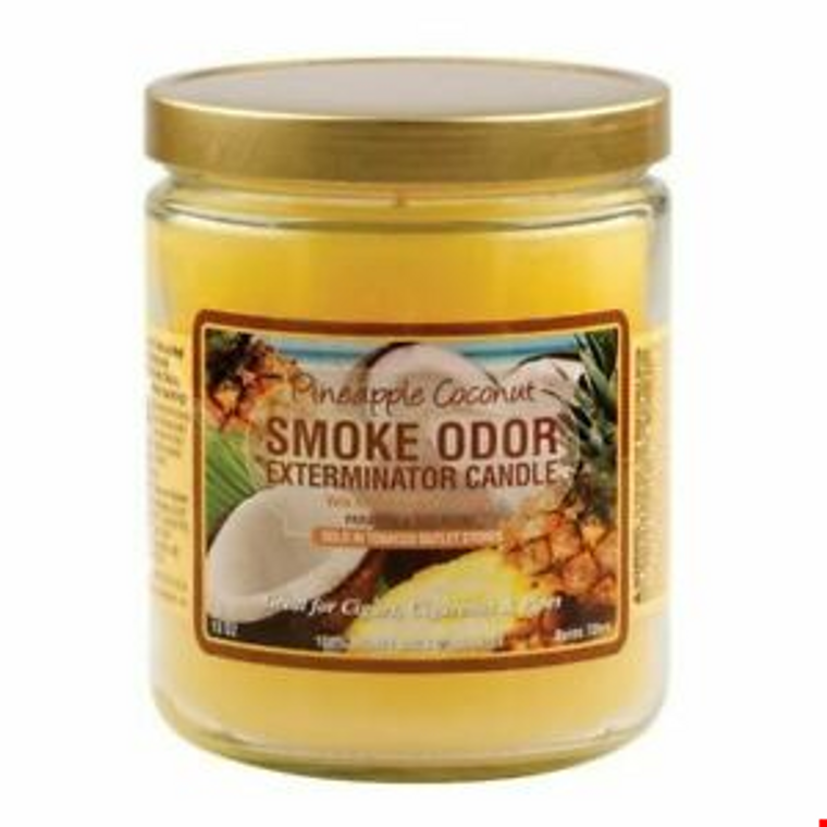 Smoke Odor Pineapple Coconut Candle