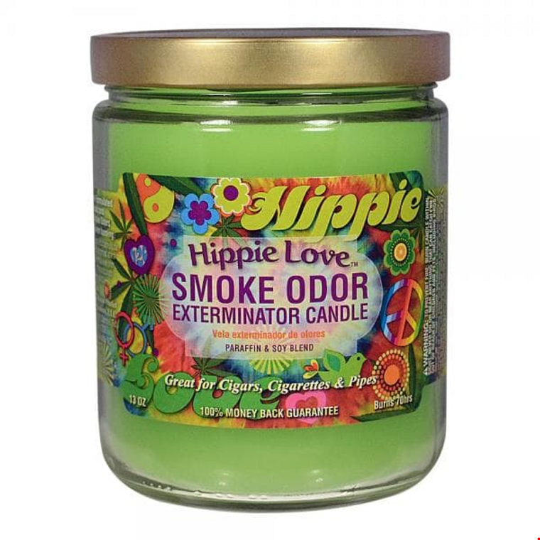 Smoke Odor Hippie Love Candle