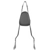 CHROME 97-08 Touring Quick Release Sissy Bar With Pad - 24" 