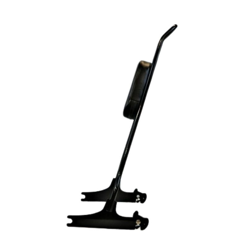 2006-2017 Softail Quick Release Skull Sissy Bar With Pad - 24" 