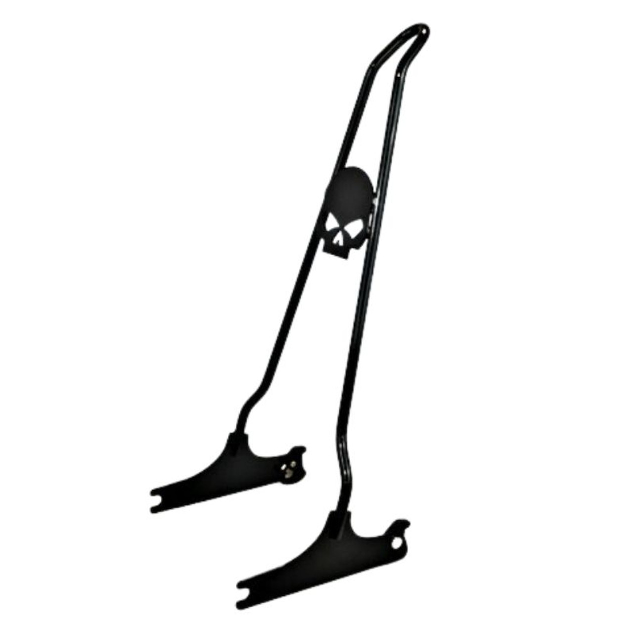 2006-2017 Softail Quick Release Skull Sissy Bar - 24" 