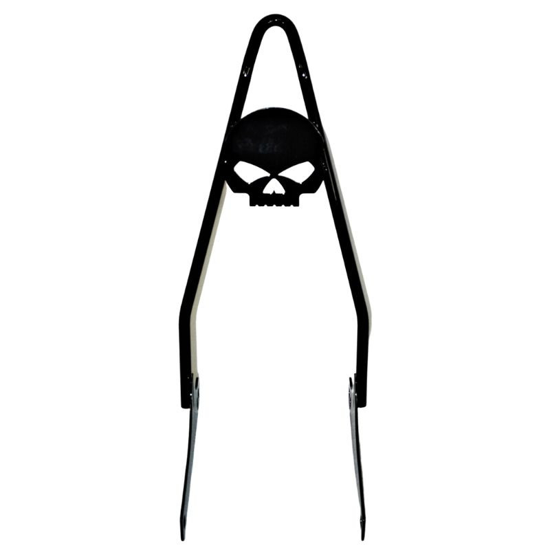 2010-2017 Wide Glide/Fat Bob Skull Sissy Bar - 18"