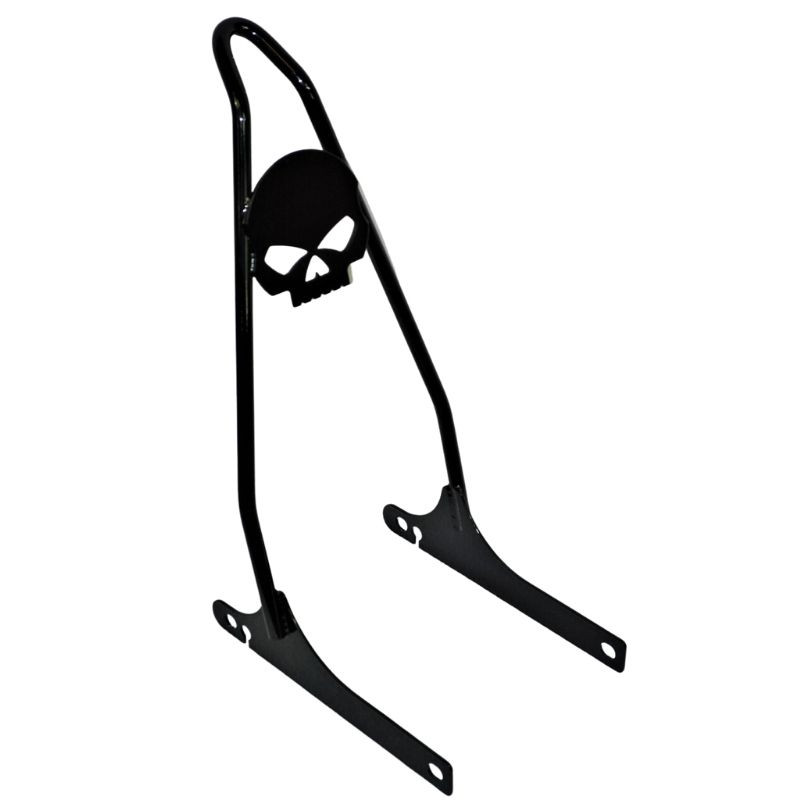 2010-2017 Wide Glide/Fat Bob Skull Sissy Bar - 18"