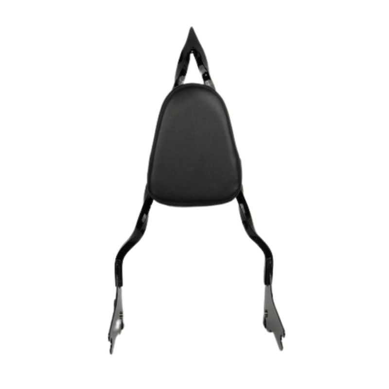 97-08 Touring Quick Release Twisted Sissy Bar With Pad -  18"