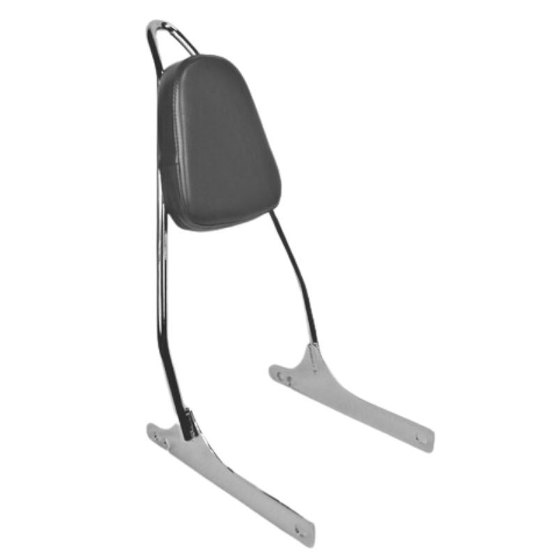 CHROME 2006-2017 Dyna Sissy Bar With Pad - 18"