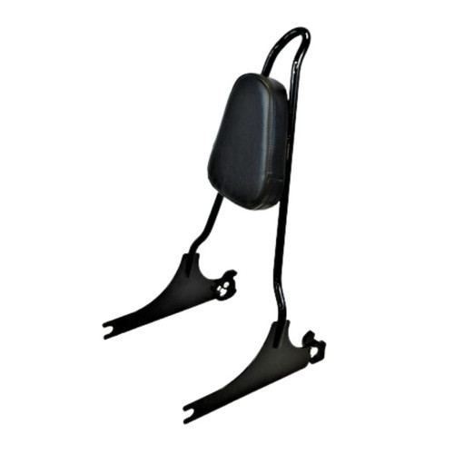 2010-2017 Wide Glide/Fat Bob Quick Release Sissy Bar With Pad - 18"