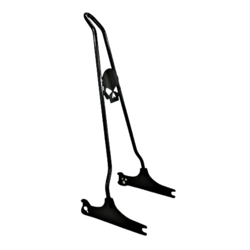 2006-2017 Softail Quick Release Skull Sissy Bar - 24" 