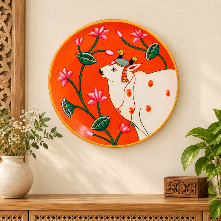 Wall Plate  : Cow