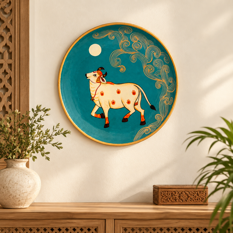 Wall Plate  :   Cow