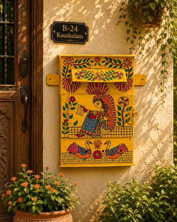 Beloved : Hand Painted Letter Box