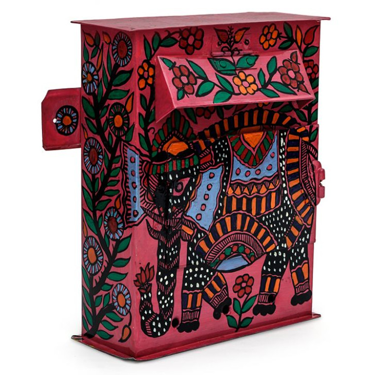 Hand   Painted    Postbox
