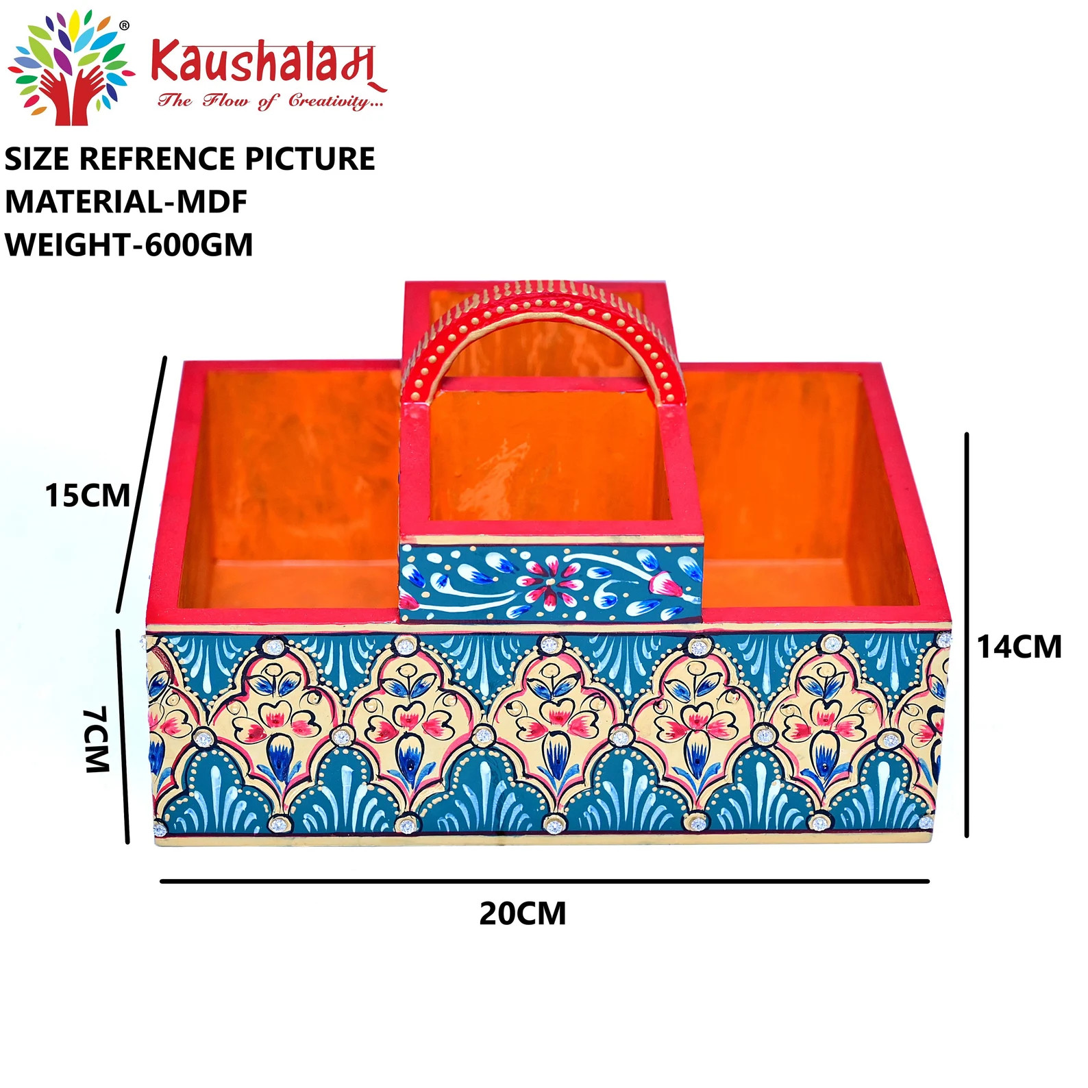 Cutlery Stand : Blue