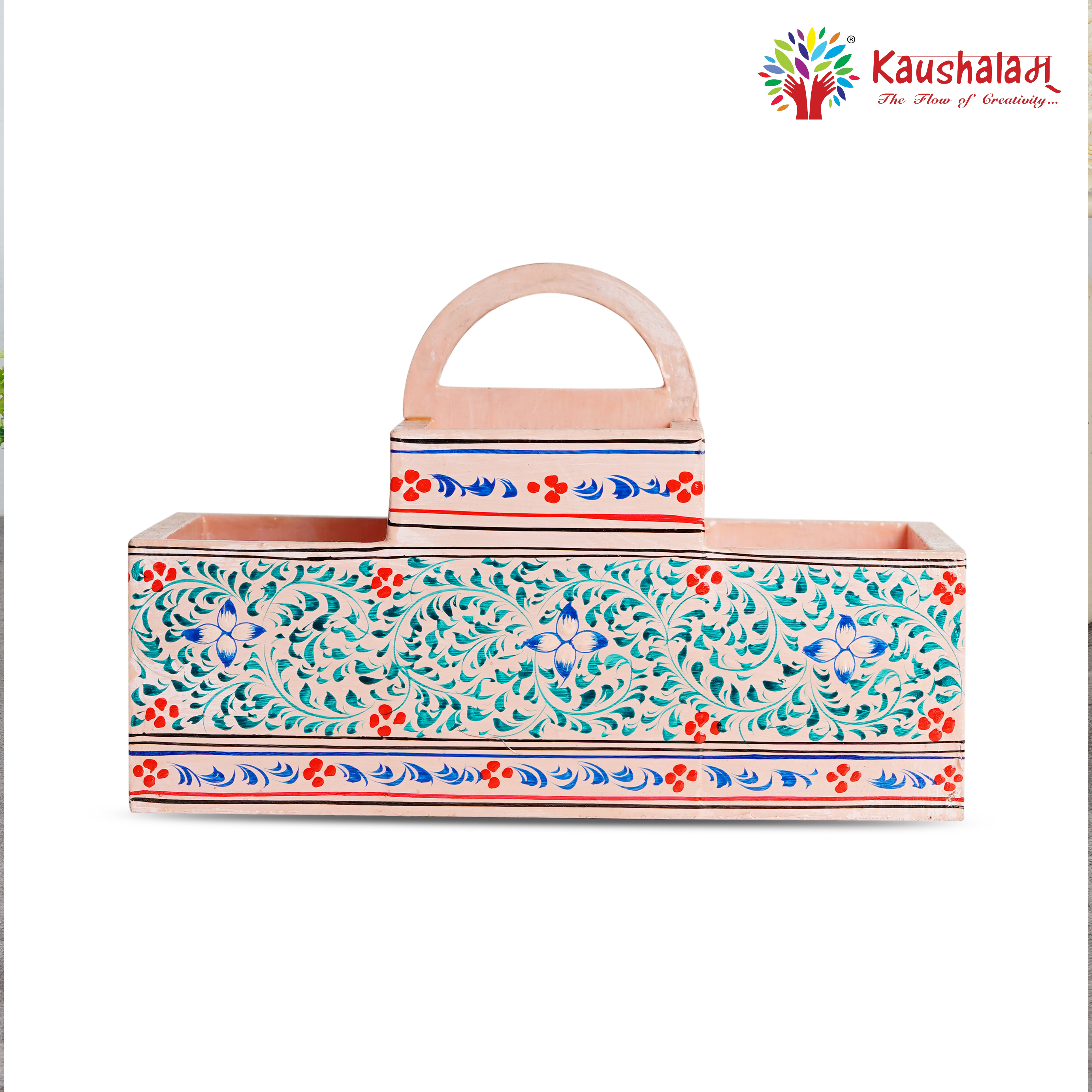 Cutlery Stand : Pink