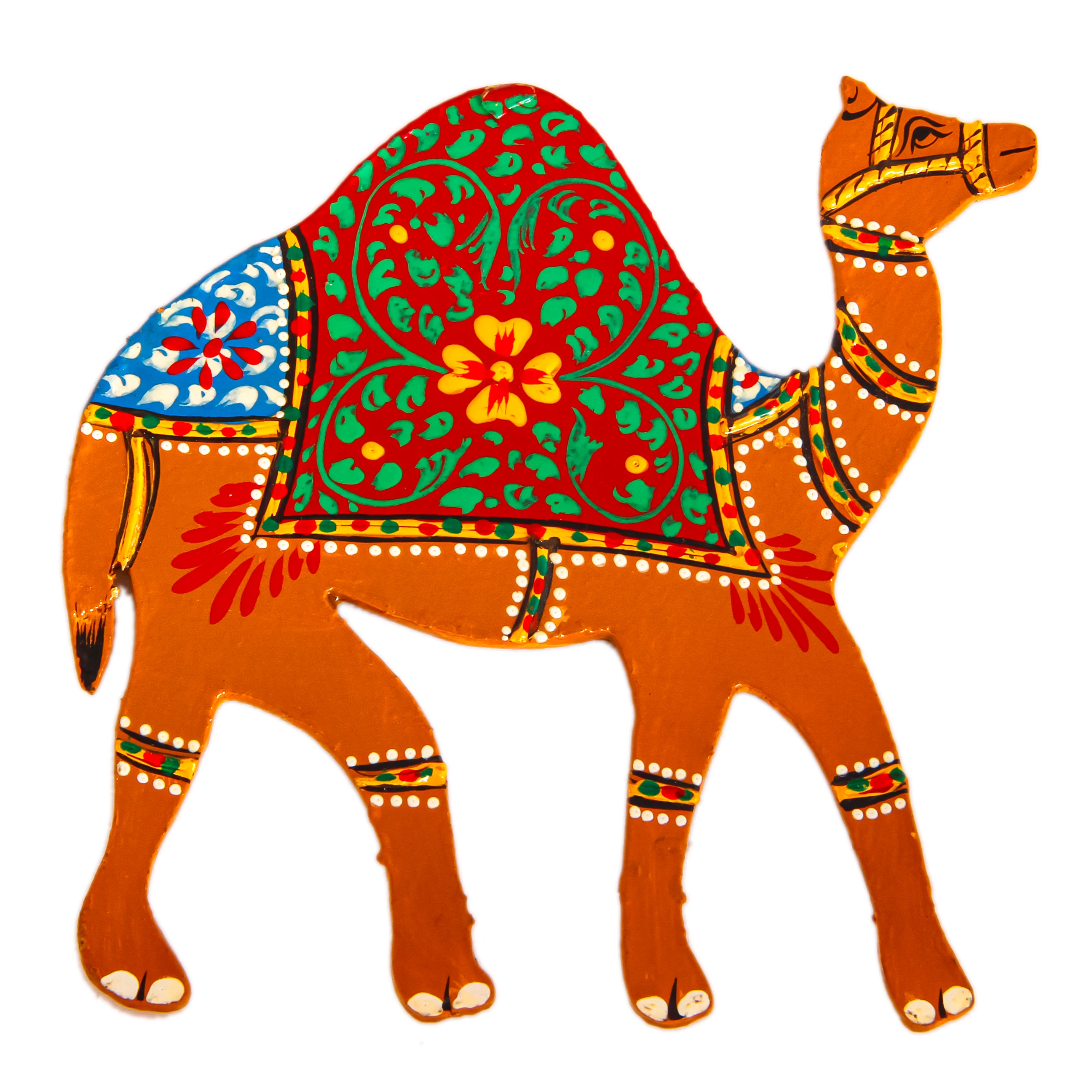 Hand painted Christmas ornaments set of 7 pcs |Fridge Magnets | Indian souvenir, Christmas Gift