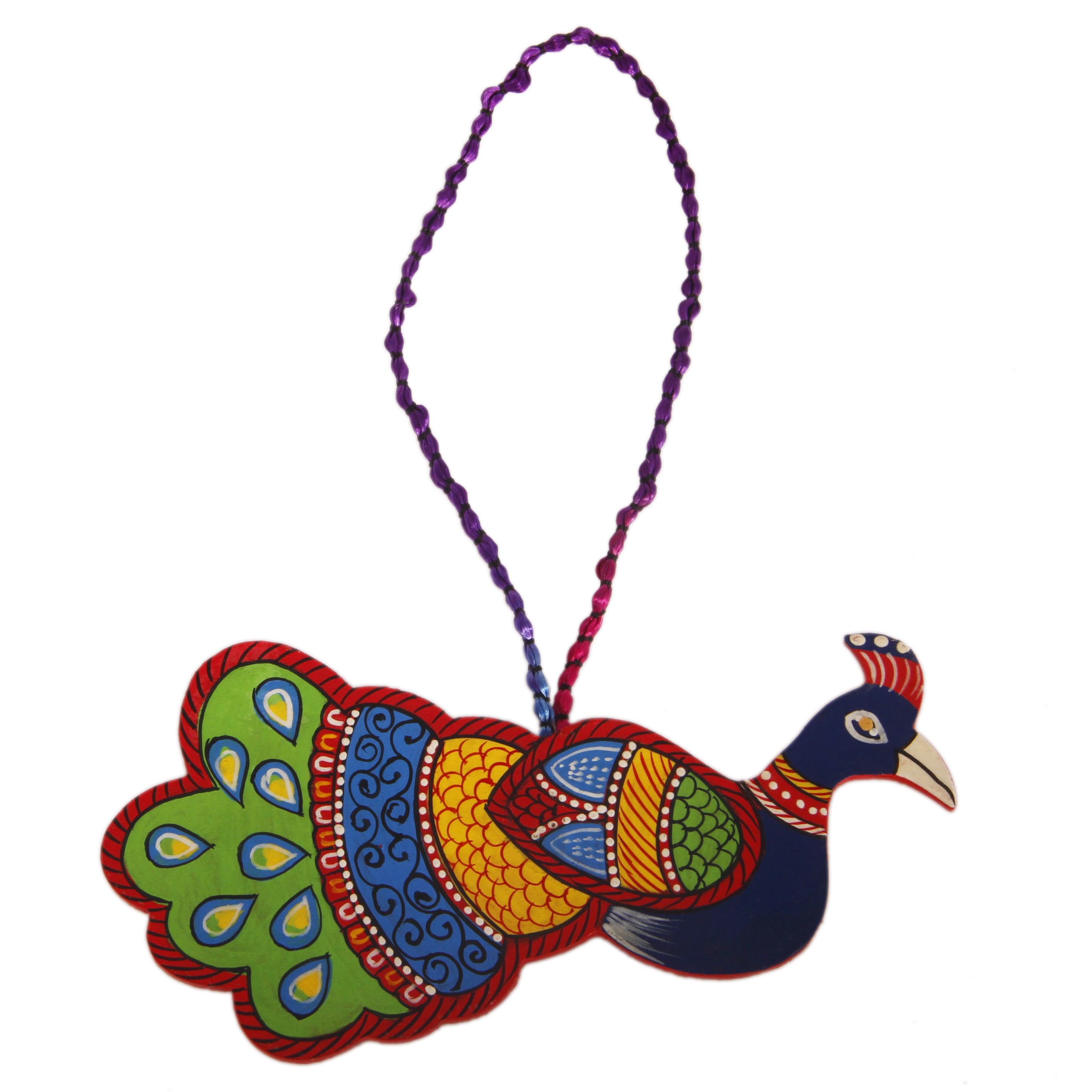 Hand painted Christmas ornaments set of 7 pcs |Fridge Magnets | Indian souvenir, Christmas Gift