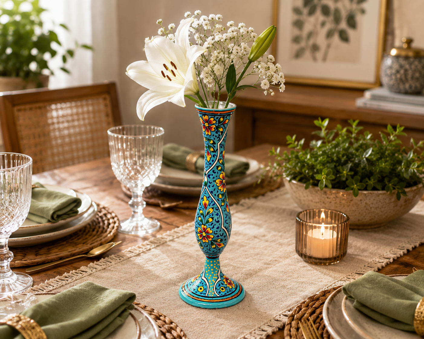 Panchrang – Five Colours of India Set of 5 Bud Vases