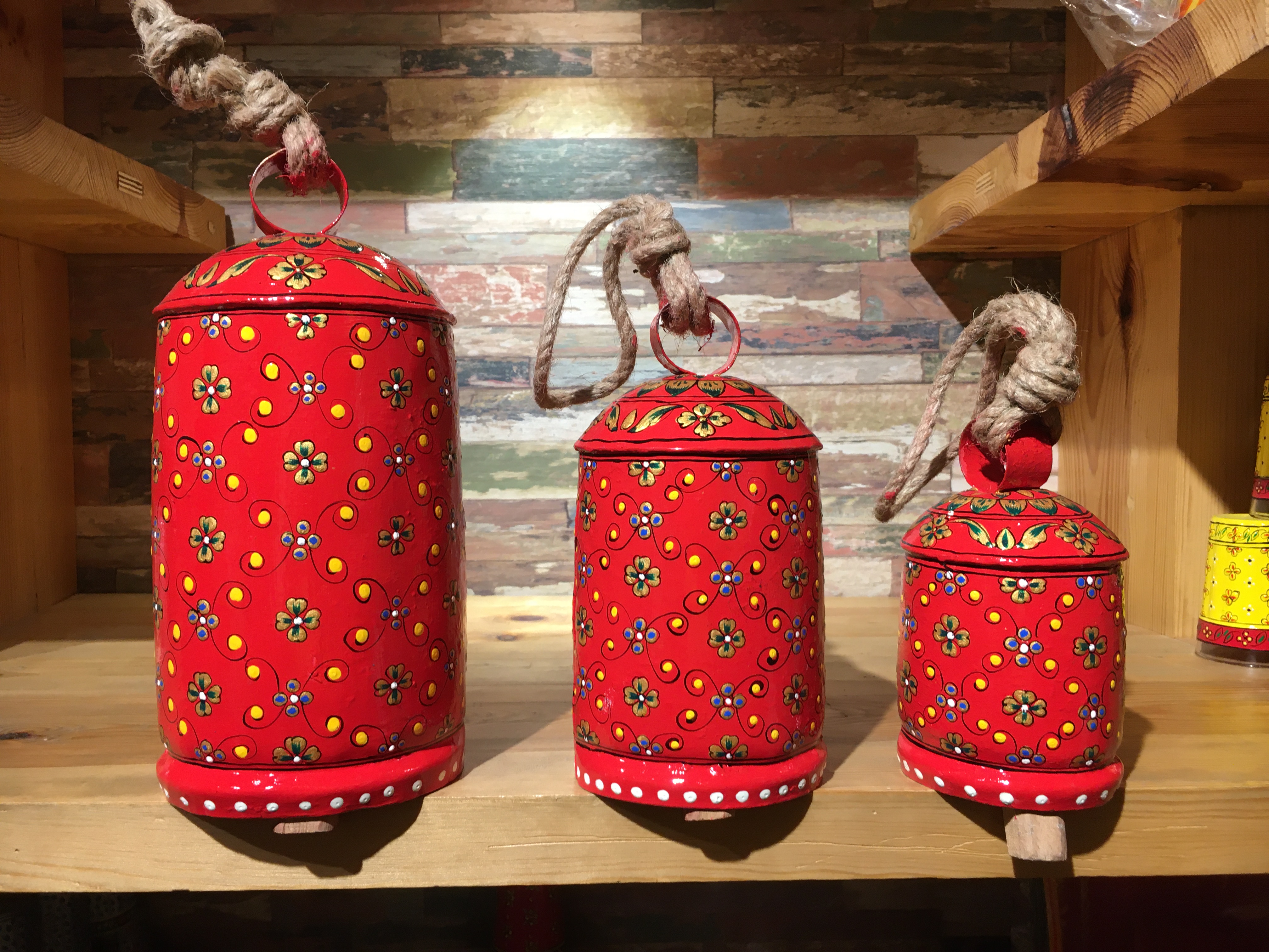 Hand Painted Cow Bell 10 Inches - Lalee