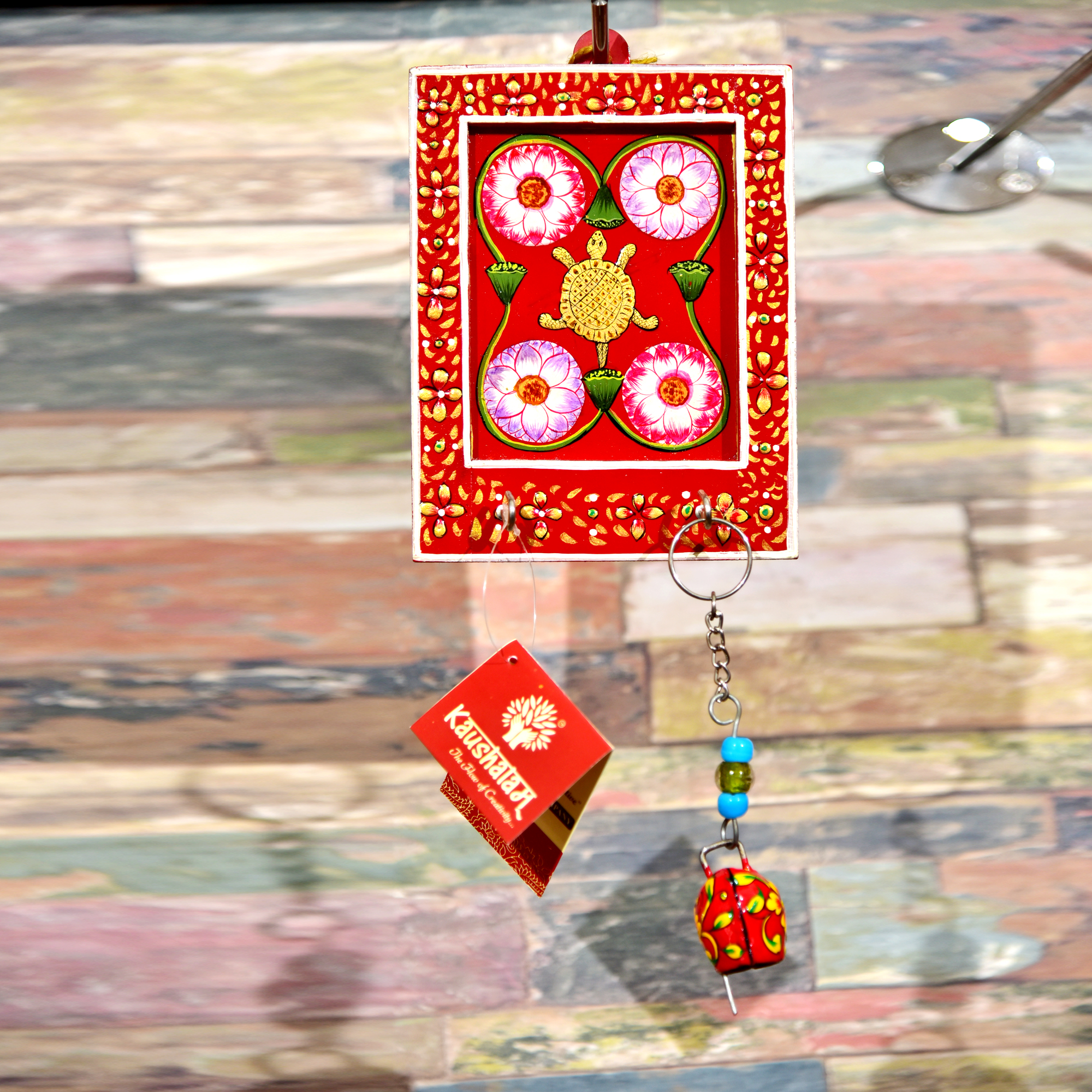 Key Holder: Red Tortoise