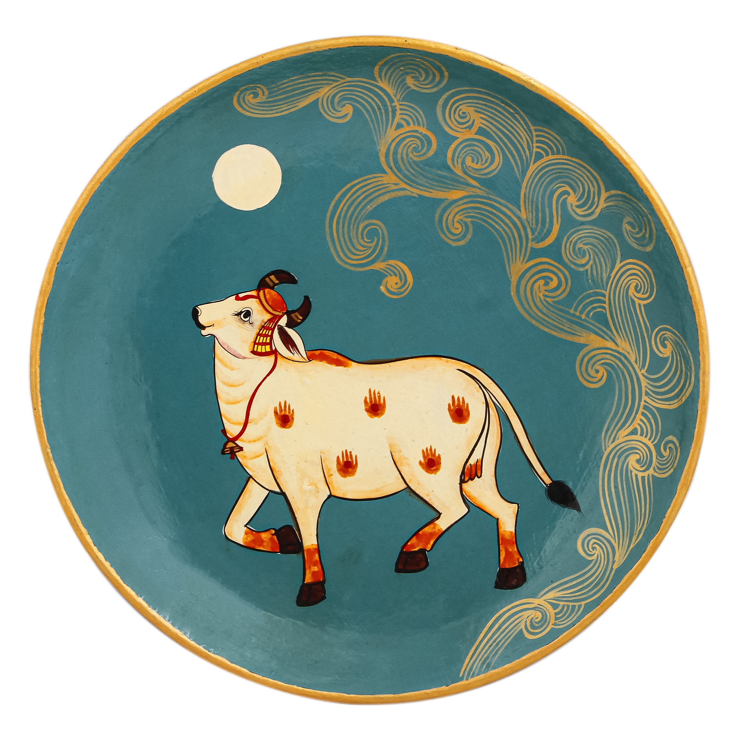 Wall Plate  :   Cow