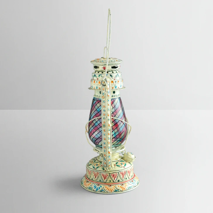 Oil Lantern - White