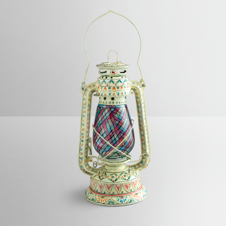 Oil Lantern - White