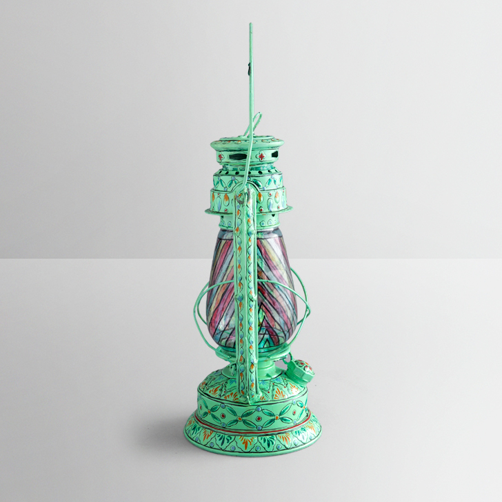 Oil Lantern -  Green