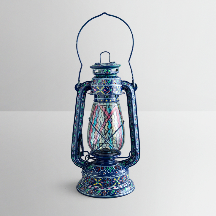 Oil Lantern - Blue Oil Lantern - Blue