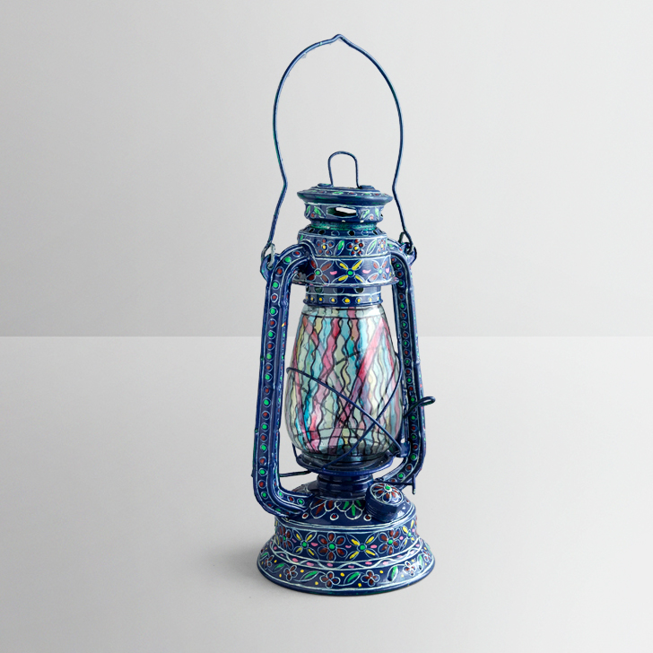 Oil Lantern -   Blue