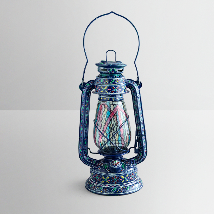 Oil Lantern -   Blue