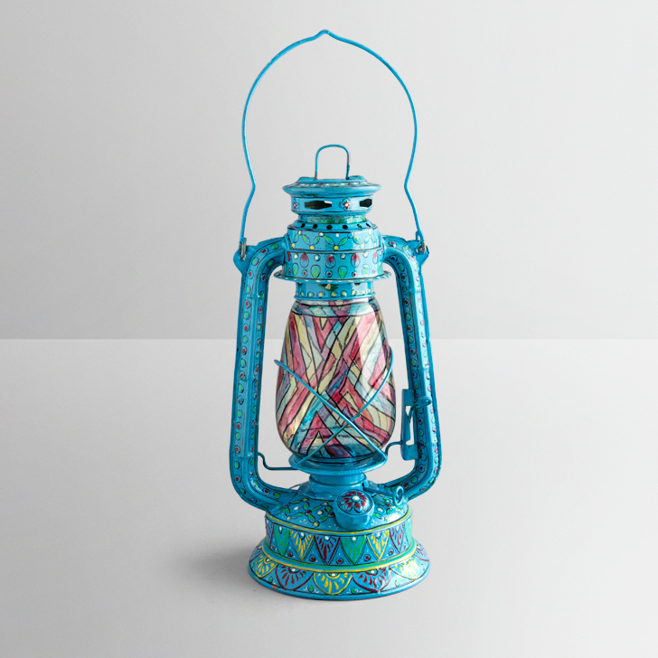 Oil Lantern - Sky Blue