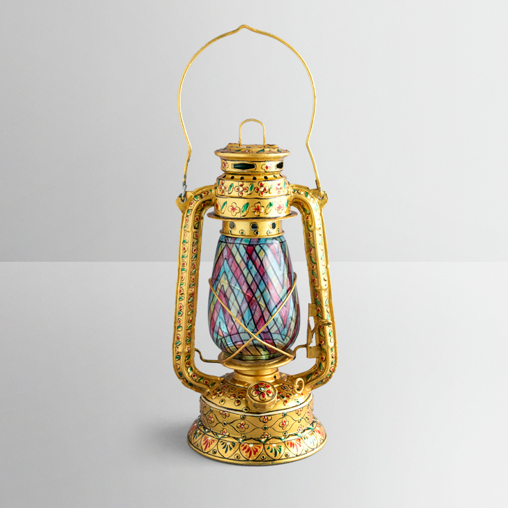 Oil Lantern - Golden