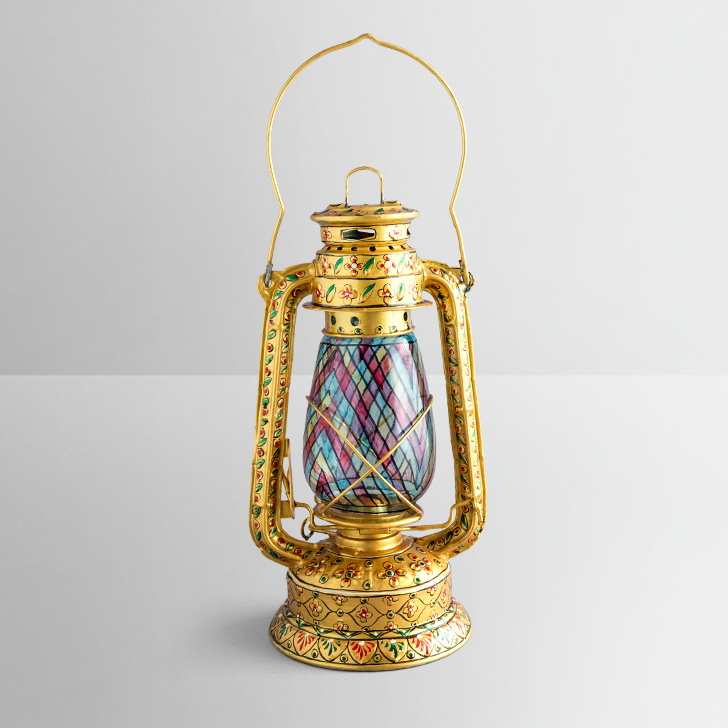 Oil Lantern - Golden