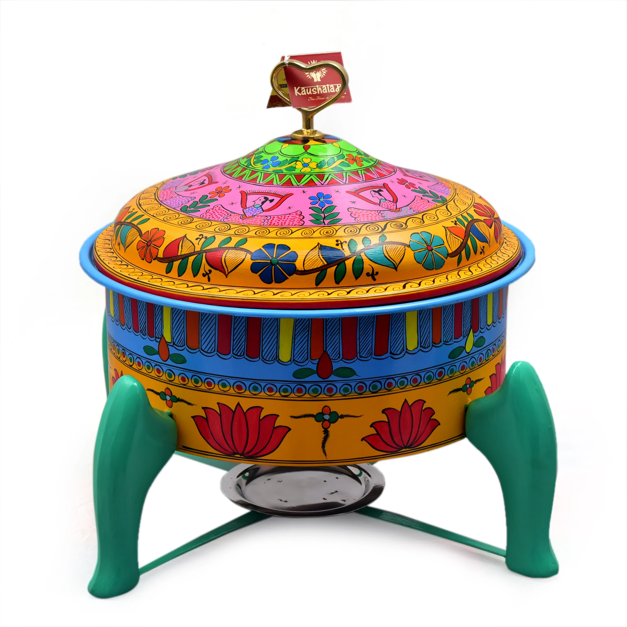 Hand Painted Chafing Buffet Serving Dish  | Celebration