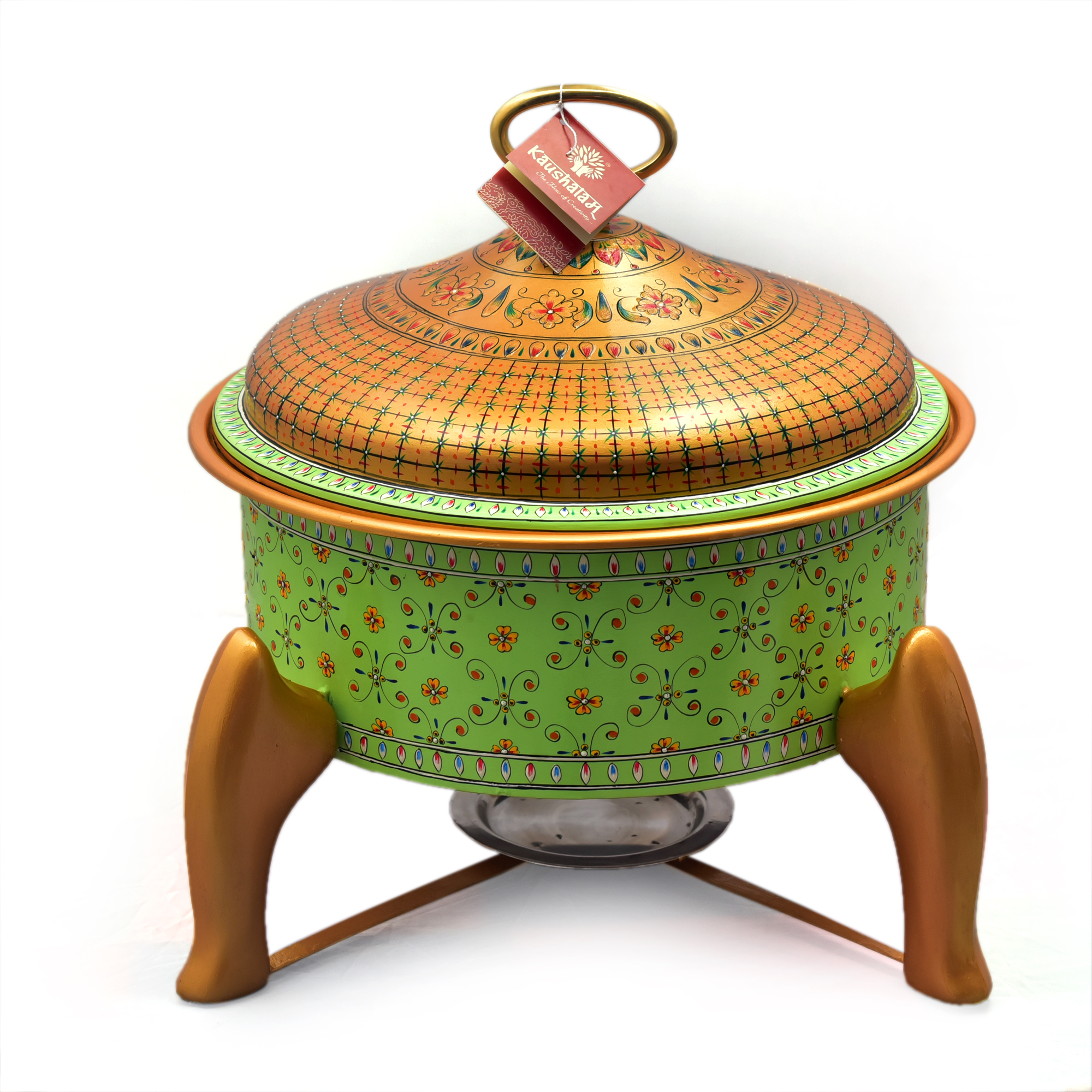 Hand Painted Chafing Dish - Gala Hand Painted Chafing Dish - Gala
