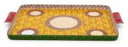 Metal Serving Tray : Royal Tray Yellow