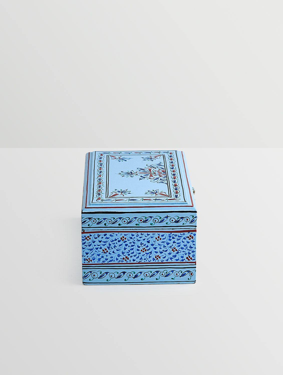 Hand Painted Tea Box : Mughal All Sky