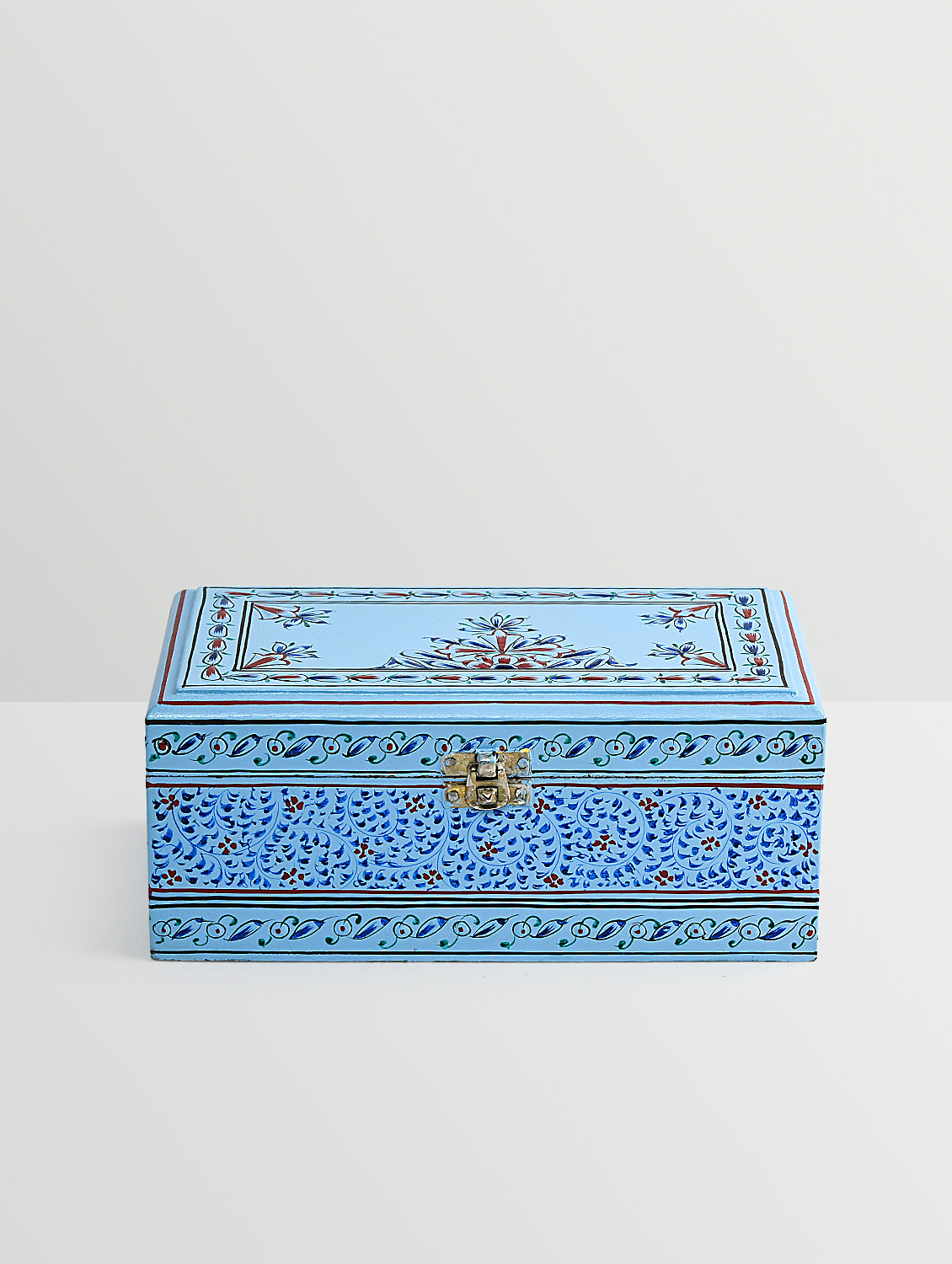 Hand Painted Tea Box : Mughal All Sky