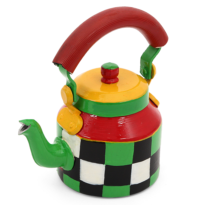 TEA SET: CHECKERS