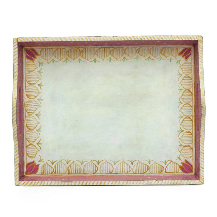 Hand Painted Tea Set: Pink Pond Hand Painted Tea Set: Pink Pond